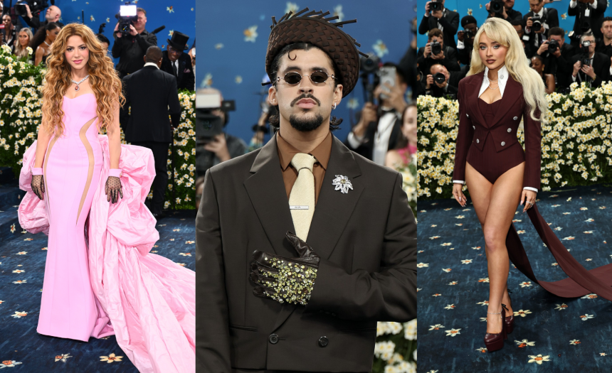 ¡Mira los mejores looks de la Met Gala 2025! Las estrellas desfilaron al estilo de «Superfine: Tailoring Black Style»